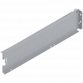 METABOX боковина из стали M (86 mm), част. выдвиж., 25 кг, НД=400 мм, под шурупы, левая, R9006 серый металлик