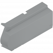 Складной подъемник AVENTOS HF, заглушка, большая, левая, для SERVO-DRIVE, светло-серый