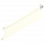 METABOX боковина из стали M (86 mm), част. выдвиж., 25 кг, НД=300 мм, под шурупы, правая, R9001 кремово-белый