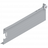METABOX боковина из стали M (86 mm), част. выдвиж., 25 кг, НД=270 мм, под шурупы, правая, R9006 серый металлик