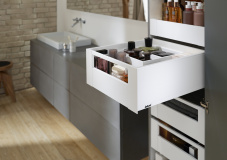 LEGRABOX pure C - выс. внутр. с релингом 270мм бел.ш.