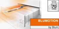 Направляющие MOVENTO BLUMOTION S 70кг 450мм с замками Направляющие MOVENTO BLUMOTION S 70кг 450мм с замками