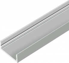 Профиль накладной AQ FORM для LED лент 15х7 3 м., алюминий