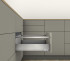 MERIVOBOX Blum E (М+релинг) Индиум серый, 350 мм, 40 кг
