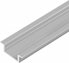 Профиль врезной AQ FORM для LED лент 15x7, 2 м., алюминий 
