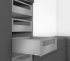 LEGRABOX pure C - выс. внутр. с релингом 270мм сер.орион