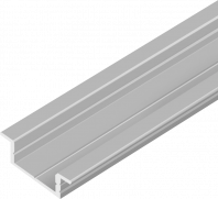 Профиль врезной AQ FORM для LED лент 15/21х7 3 м., алюминий Профиль врезной AQ FORM для LED лент 15/21х7 3 м., алюминий