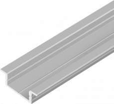 Профиль врезной AQ FORM для LED лент 15/21х7 3 м., алюминий